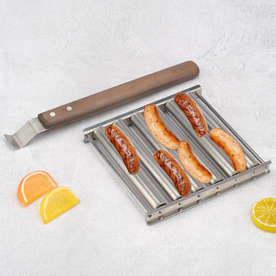 Stainless Steel Hotdog Grill Roller