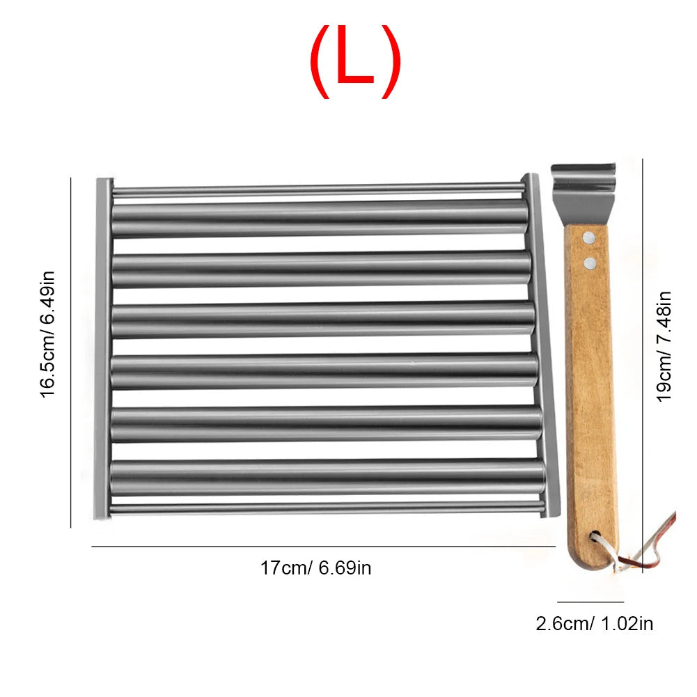 Stainless Steel Hotdog Grill Roller